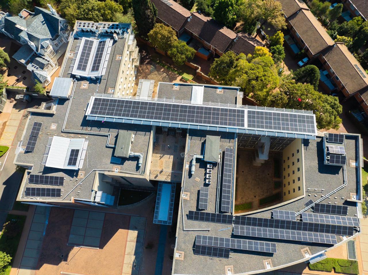 Riverwalk Office Park Building C solar PV integration